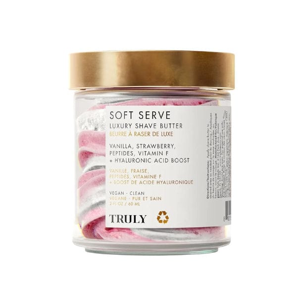 Truly mantequilla de afeitar vainilla y strawberry