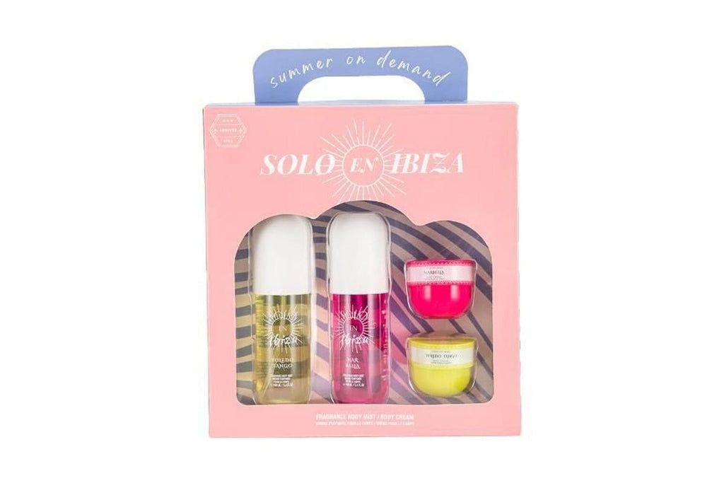 Solo en ibiza bruma corporal + crema