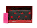 Betset Johnsox Monedero negro con besos