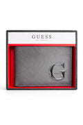 Billetera para hombre GUESS color gris