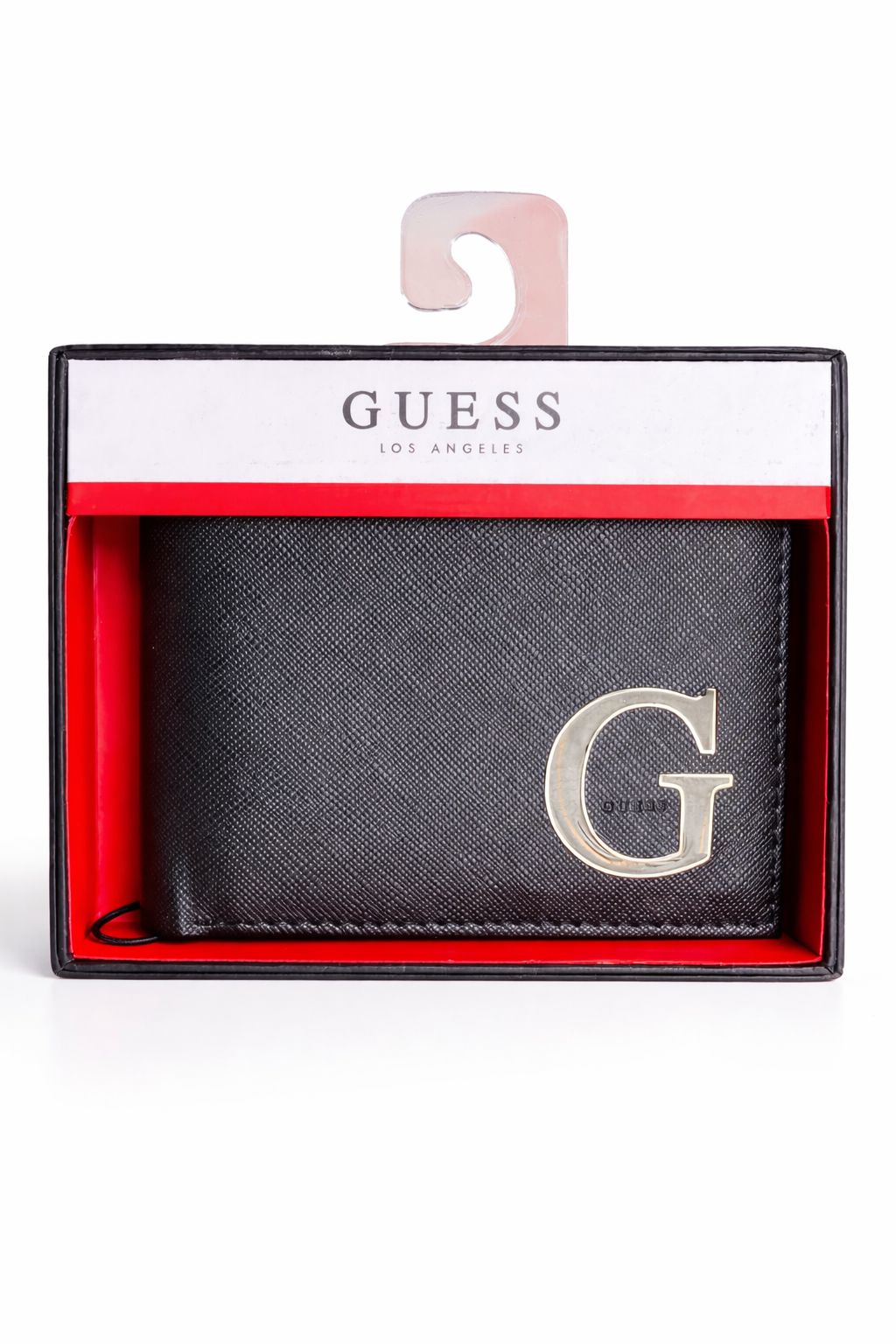 Billetera para hombre GUESS  color negra