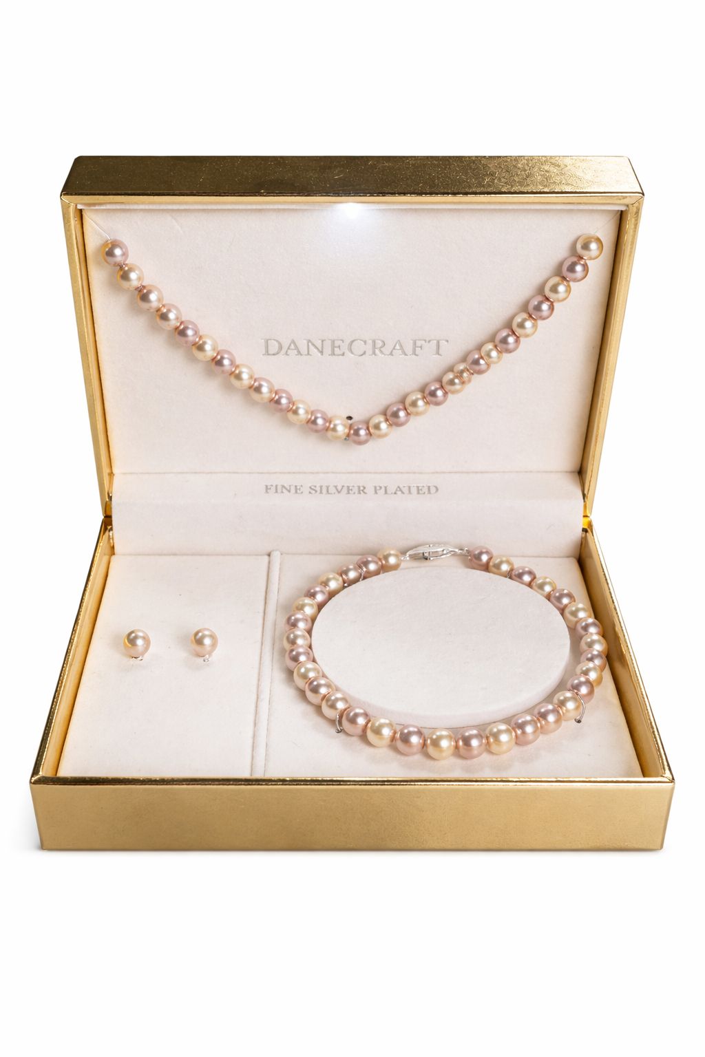 Danecraft Set Elegance Perlas Rosé & Ivory
