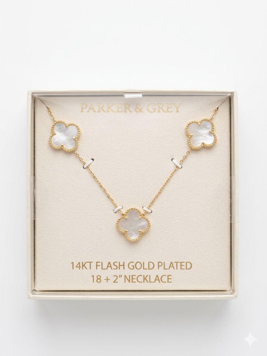 Parker & Grey Collar Clover Shine Deluxe