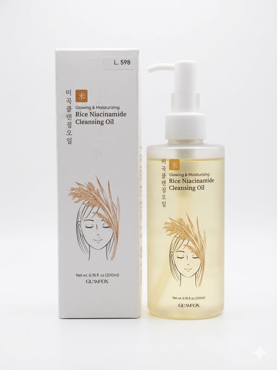 Glamfox Rice Niacinamide Cleansing Oil