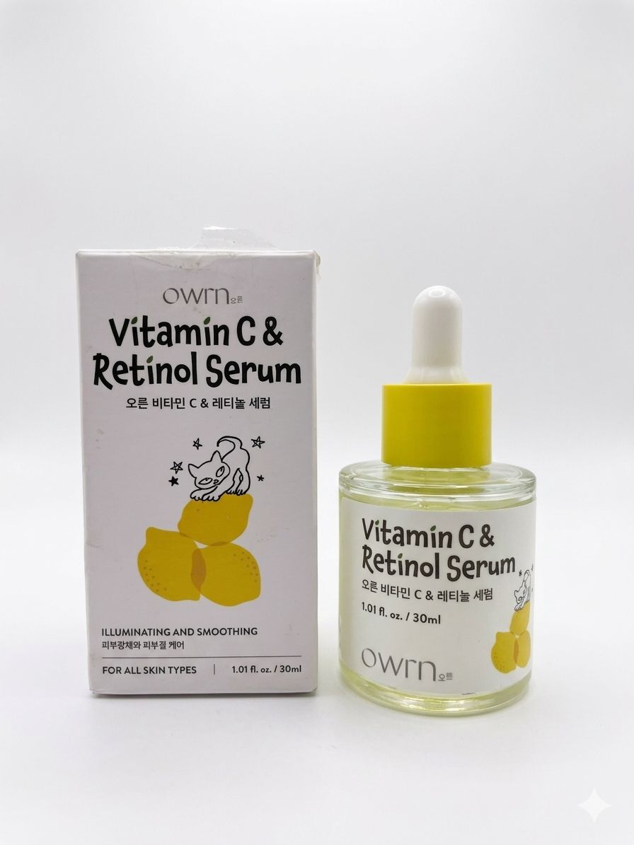 Owrn Vitamina C & Retinol serum