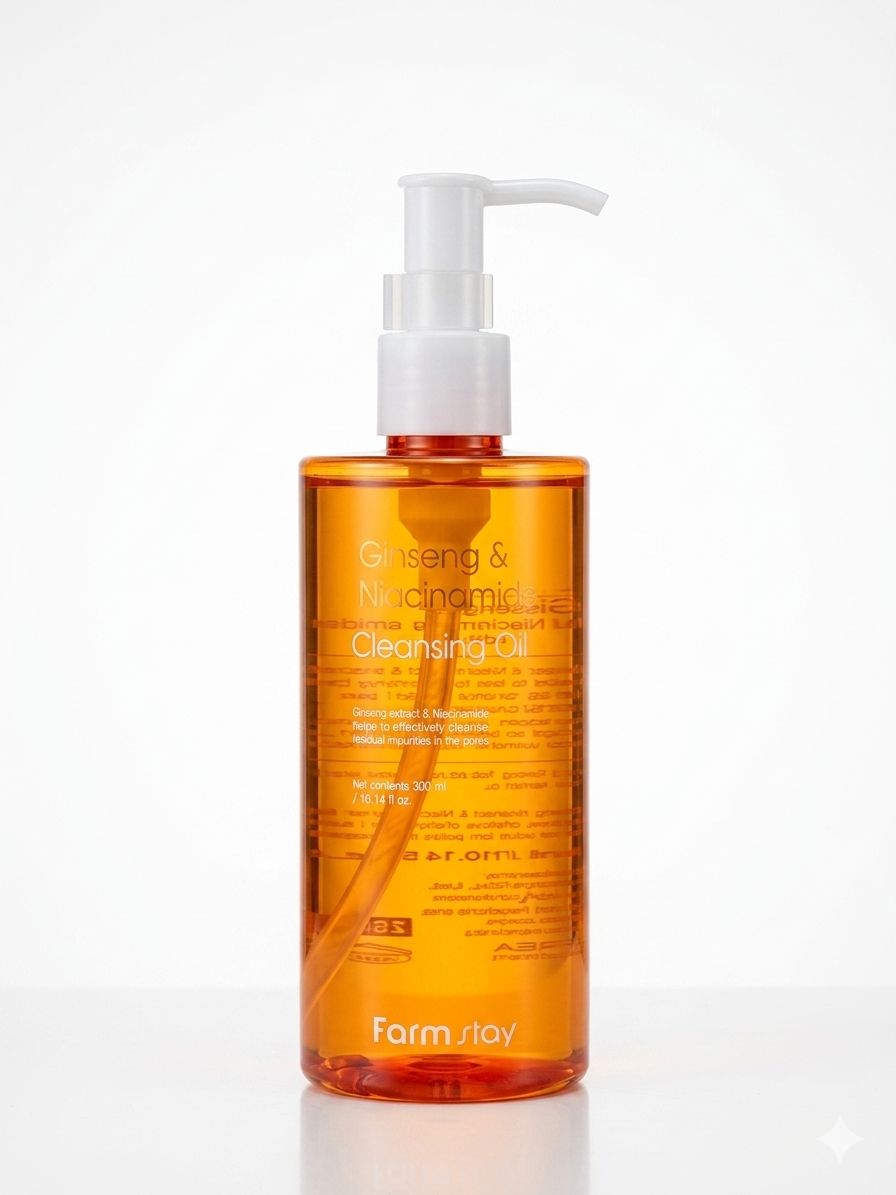 FarmStay Ginseng & Niacinamide Cleansing oil